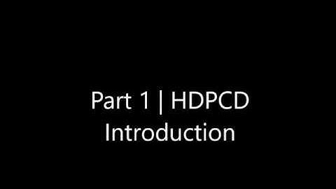 Part 1 HDPCD Introduction Final