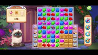Kitten Match level 3324　パズにゃん　レベル3324 screenshot 2