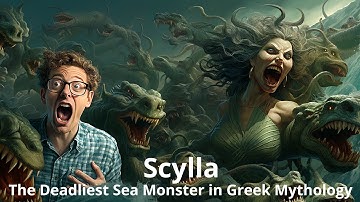 Scylla & Tale Behind The Deadliest Sea Monster of Greek Mythology l Odysseus & charybdis