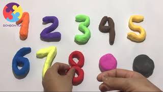 #sticker 폴리, 슈퍼윙스,로봇트레인뽀로로 숫자 세기 |1~20 세기| Learn Numbers 1 - 20 | Number Song | Play Doh Numbers