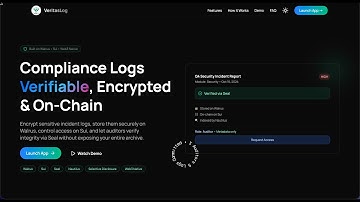 VeritasLog - Compliance Logs with Selective Disclosure (Walrus × Seal × Sui)