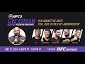 EA SPORTS UFC 3 Live Stream with KSI & UFC Champs, Hosted by Dana White