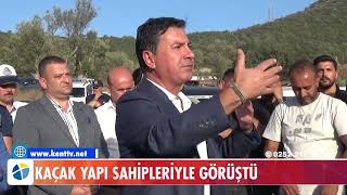 Kaçak Yapi Sahi̇pleri̇yle Görüştü