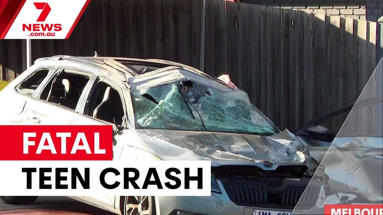 Teen dies in high-speed crash after carjacking attempt | 7NEWS - YouTube
