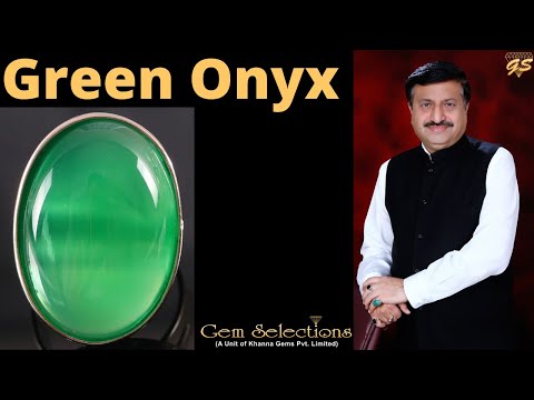 Green Onyx | Gem Selections: Khanna