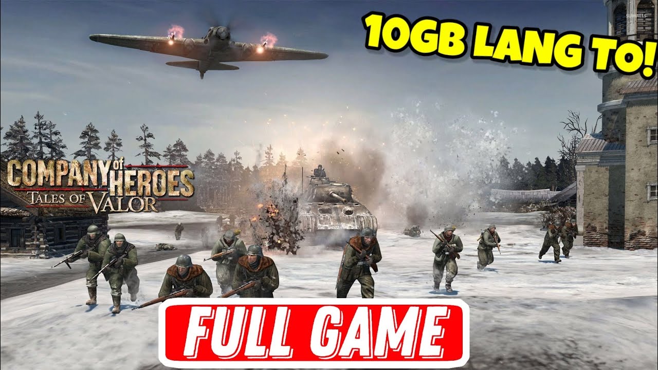 Company Of Heroes: Tales Of Valor PC Full Game | Walkthrough 🔥 Mr