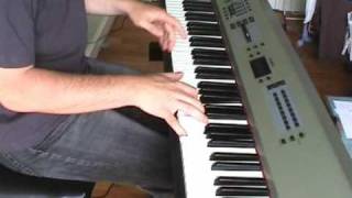 Video thumbnail of "Little wing (Hendrix)-piano by Ludo.mus"