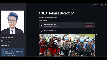 YOLO Helmet Detection System Real Time Safety Compliance Monitoring  Live Demo & Results