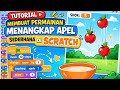 Ujian praktek Membuat Permainan Menangkap Apel Sederhana di Scratch