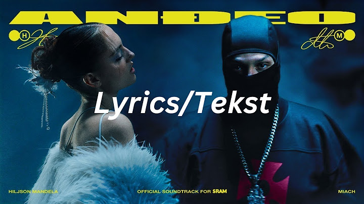 Anđeo (Official Lyrics Video) - Miach x Hiljson Mandela