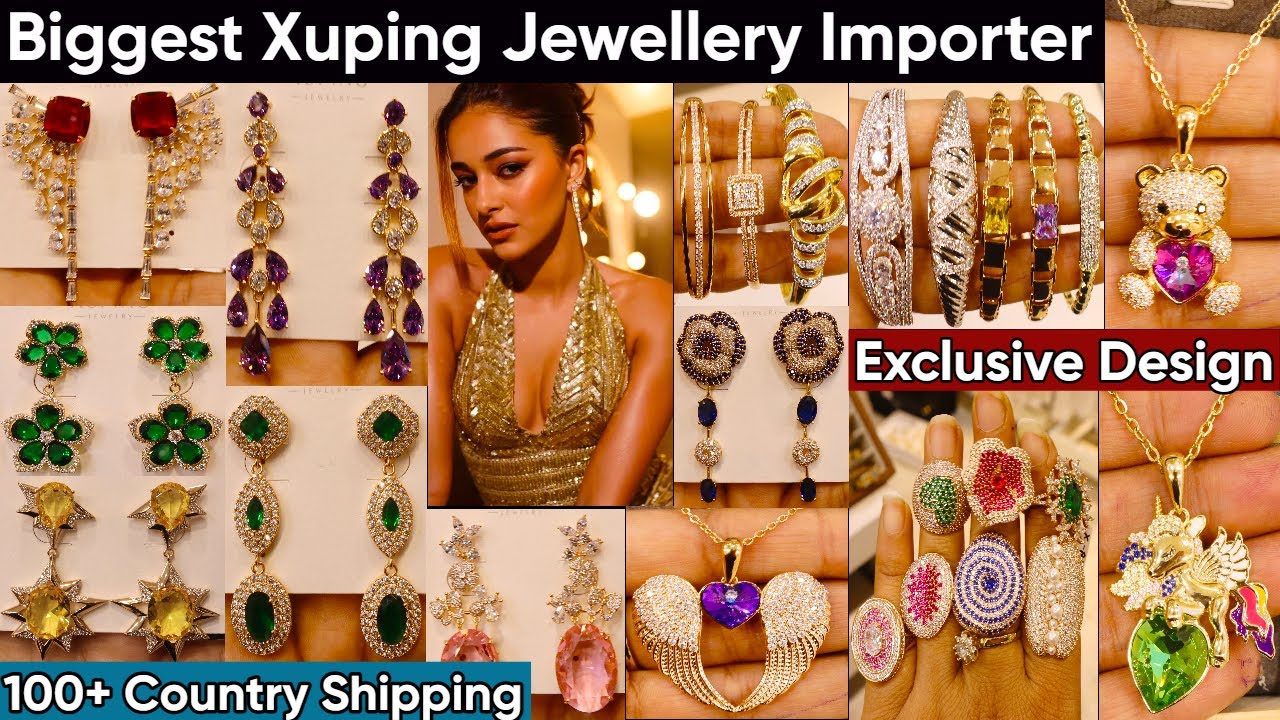 Exclusive Imported Celebrity Inspired Xuping Jewellery Collection 2025 | High End Western Earrings