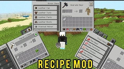 Minecraft  recipe mod