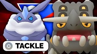 THE BULKIEST BACKLINE! *TACKLE* CARBINK IS THE WAY TO GO IN THE GREAT LEAGUE | GO BATTLE LEAGUE