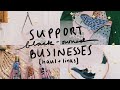 BLACK-OWNED SMALL BUSINESS HAUL + LINKS (all revenue donated to the ACLU)