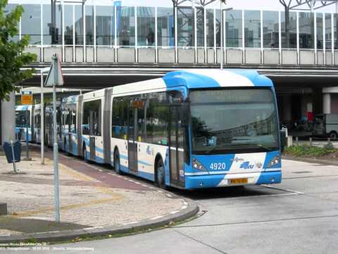 VanHool New AGG300 Double articulated buses in Utrecht, Netherlands 2010