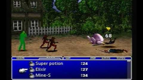 Final Fantasy 7 - LLSCNMIENRA challenge - Rude