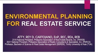 Basic Environmental Planning For Real Estate Brokers #realestatebroker #realestatetips #boardexam