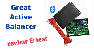 Testing 2A active balancer for Lithium batteries. Bluetooth app. Testing 2A active balancer for Lithium batteries. Bluetooth app.