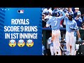 Bobby Witt Jr. caps off the Royals&#39; 9 RUN INNING with a two-run homer!