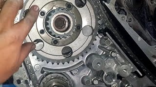 NISSAN YD25 DIESEL  TIMING CHAIN ​​ASSEMBLY TUTORIAL