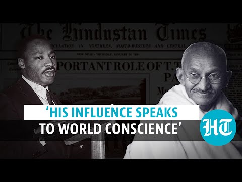 Watch: When Martin Luther King, Jr paid tribute to Mahatma Gandhi