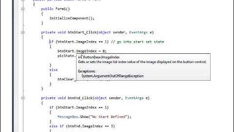 C# Edge 260    User Interactive Icon Buttons