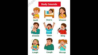 Learn Body Sounds in English - A Vocabulary Lesson for all
