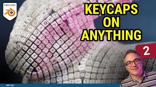 How to put KEYCAPS on ANY Object | Blender 3D Tutorial