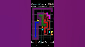 How To Solve Flow Free Tower Pack Level 145 9x14 Board Walk Through Solution Walkthrough