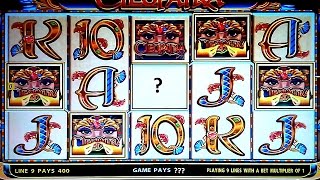 JACKPOT HANDPAY! Cleopatra Slot - High Limit $27 Max Bet!