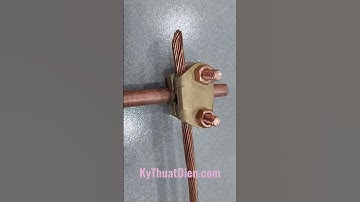 Kẹp chữ U cáp và cọc tiếp địa