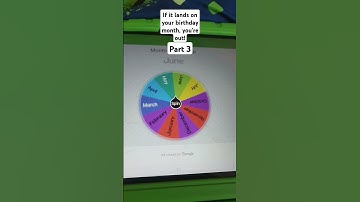 If it lands on your birthday month, you