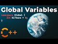 Global variables in c not as easy as it seems