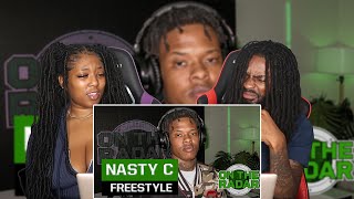 The Nasty C 'On The Radar' Freestyle (BEAT: Kodak Black - Super Gremlin) REACTION