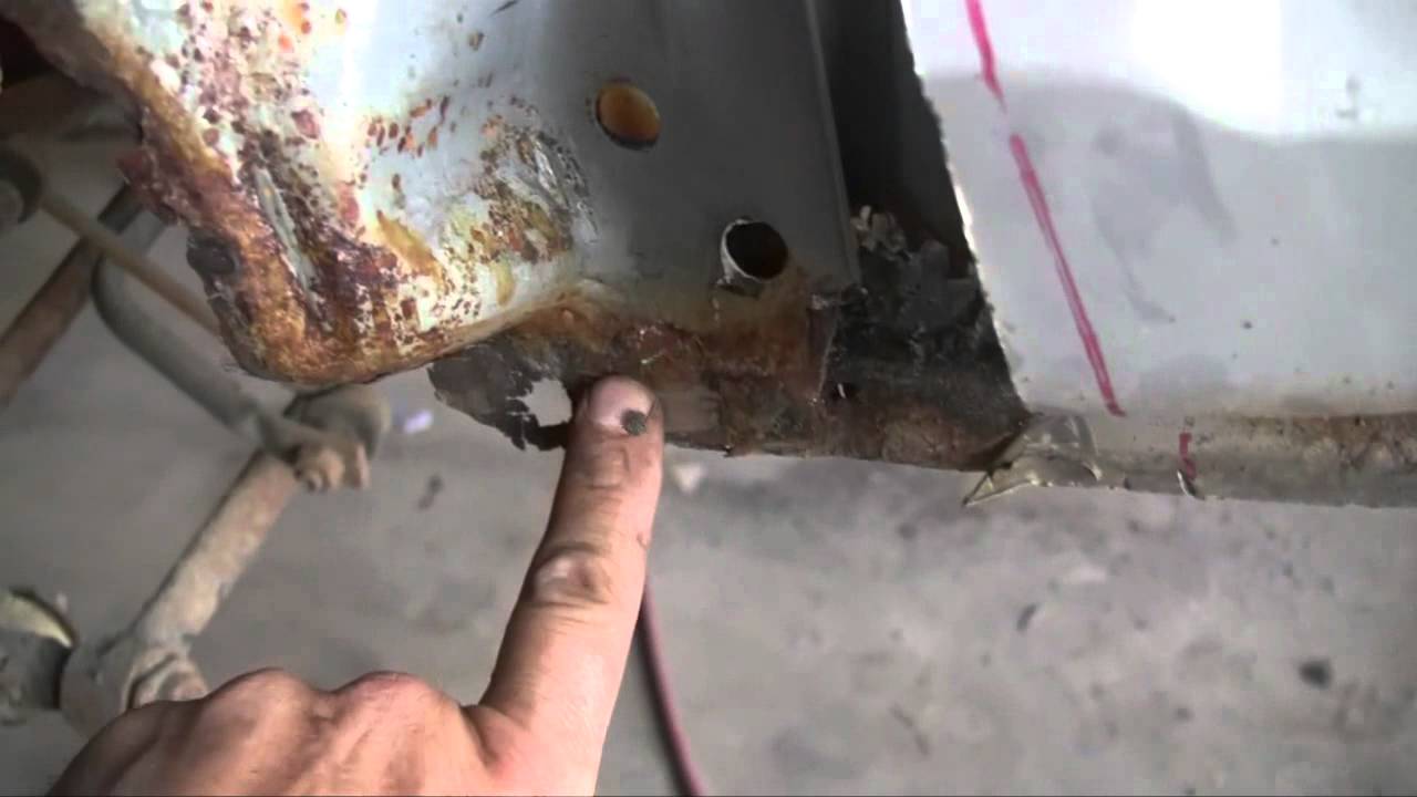 Proper automotive rust repair - YouTube