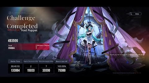 Path to Nowhere [NA] - 250k Void Puppet