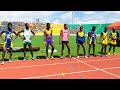 Boys 100m finals benjamin nsiah boakye wins asanteman relays  interco 2022