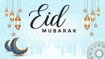 Eid Mubarak Motion Graphics Video | After Effects