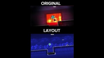 Rage Quit by Bli: ORIGINAL VS LAYOUT #gd #geometrydash #ragequit