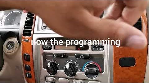 كيف  تبرمج مفتاح سيارتك الجديد بدون استعمال كمبيوتر البرمجه