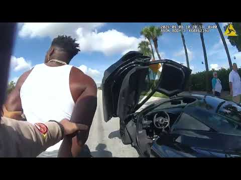 NFL Star Tyreek Hill arrested in Florida Police Body Cam ( Full Video) #viral #trending #police