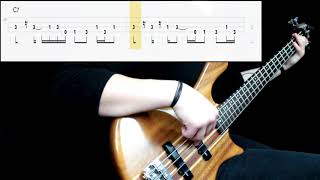 Aerosmith - Walk This Way (Bass Cover) (Play Along Tabs In Video) chords