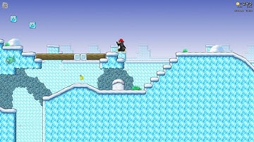 SuperTux 0.5.1 Leaving Home and Start the Journey