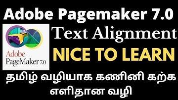 Text Alignment Pagemaker 7 0