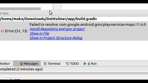 Fix Android Studio - Failed to resolve com.google.android.gms:play services maps:11
