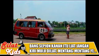 Ngakak... Terlalu Perhatiin Penumpang Yang Cantik Sih, Hampir Aja Nabrak Orang!!! | SILAT KIDS