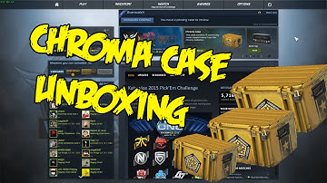 CS:GO CHROMA CASE UNBOXING
