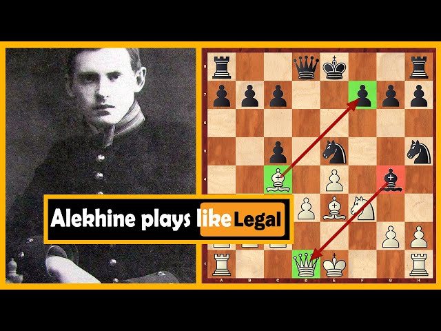 Alekhine Explains His Greatest Positional Masterpiece - Best Of The 20s -  Alekhine vs. Yates, 1922 