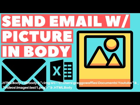 Excel VBA Macro: Send Email with Picture in Body (Embedded Image)
