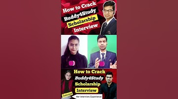Preparing for  Buddy4Study scholarship interview? #Buddy4StudyScholarship#ScholarshipInterviewTips